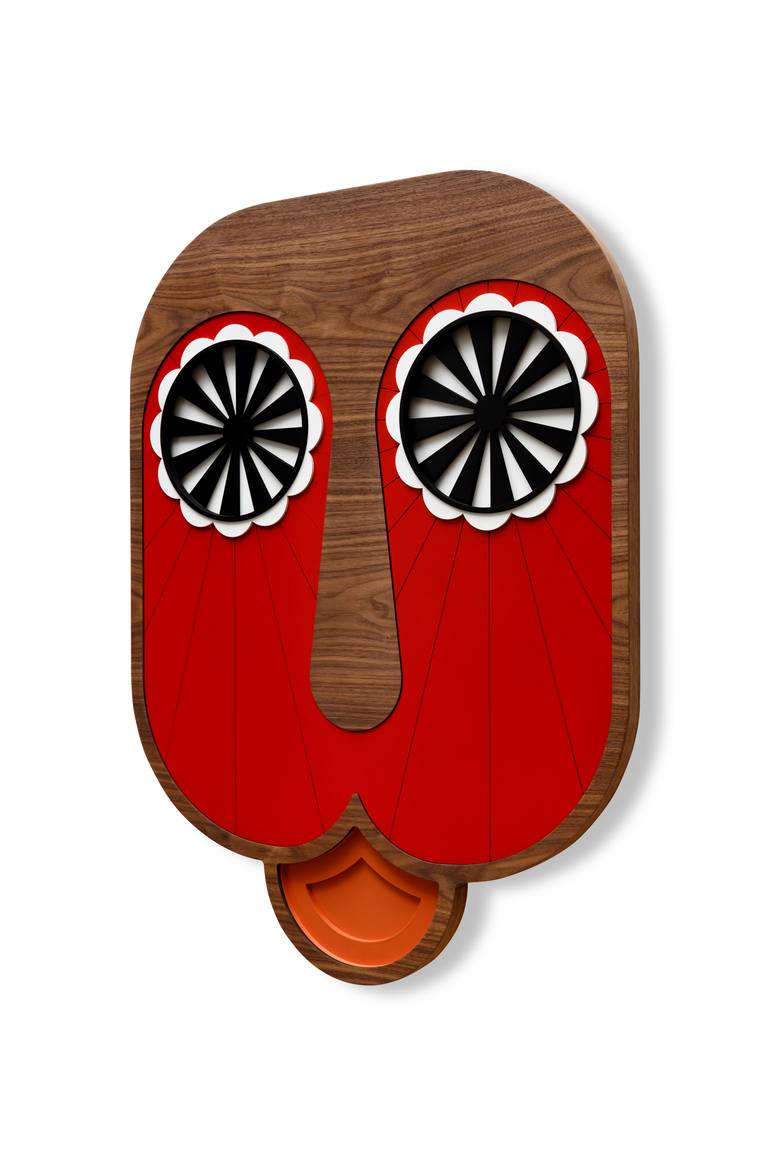 Original Abstract Humor Sculpture by Tzachi Nevo