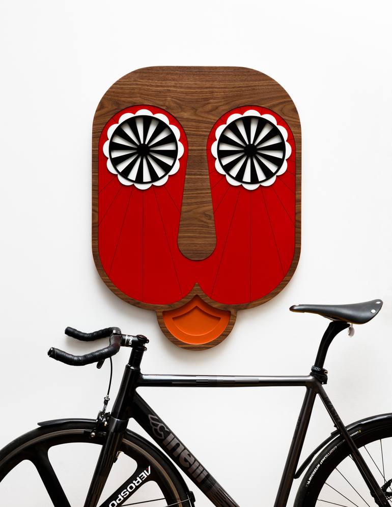 Original Abstract Humor Sculpture by Tzachi Nevo