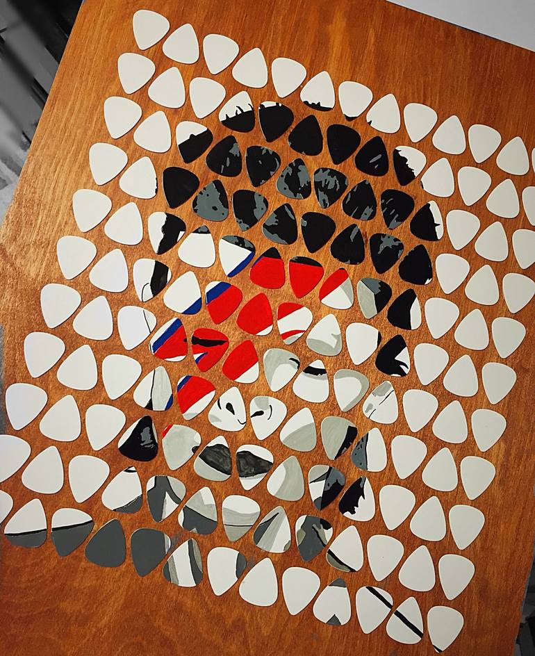 Original Abstract Pop Culture/Celebrity Painting by Mark Mayz