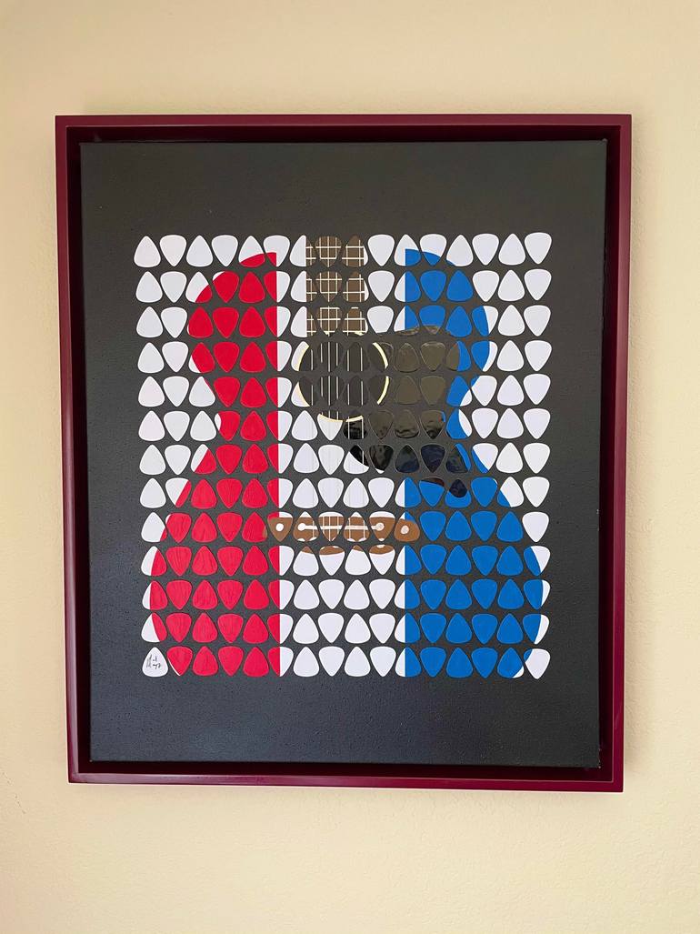 Original Abstract Music Painting by Mark Mayz