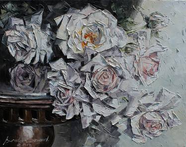 Original Floral Paintings by Beata Szwed