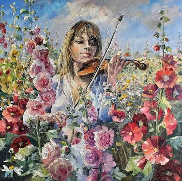 Original Music Paintings by Beata Szwed