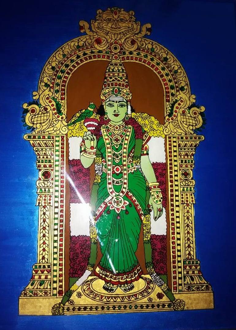 Original Other Religion Painting by Malini Raju