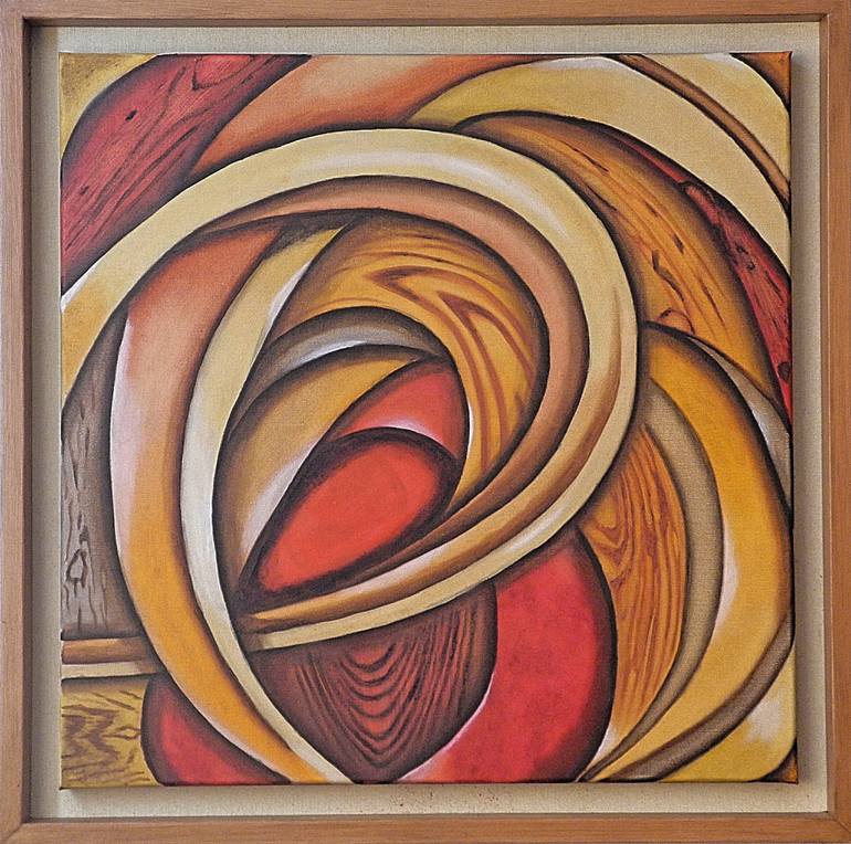 Original Abstract Painting by German Bustamante