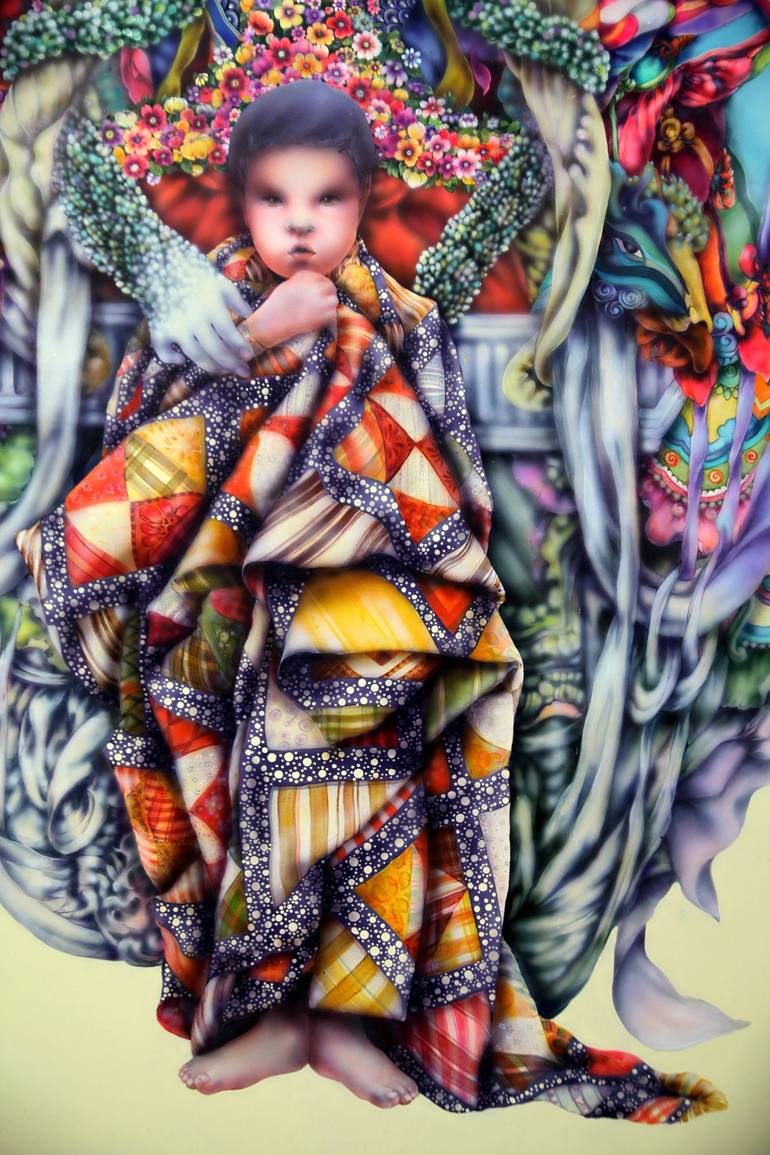 Original Illustration Fantasy Painting by Lookha Bark