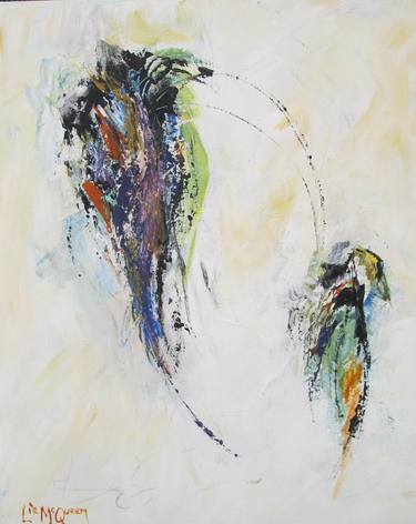 Original Abstract Paintings by Liz McQueen