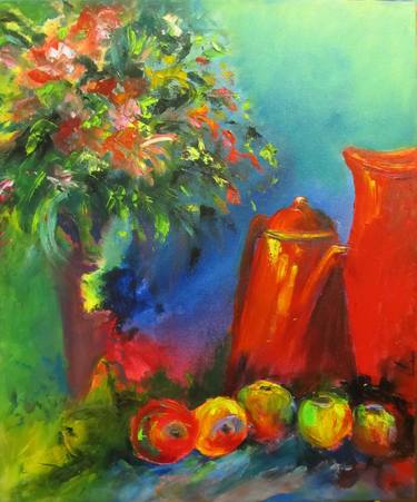 Print of Impressionism Still Life Paintings by Liz McQueen