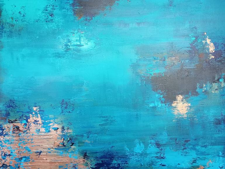 Original Abstract Painting by susan wooler