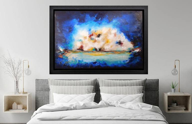 Original Impressionism Abstract Painting by Susan Wooler