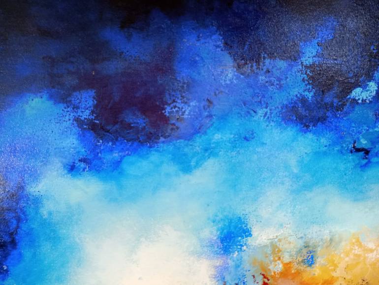 Original Impressionism Abstract Painting by Susan Wooler