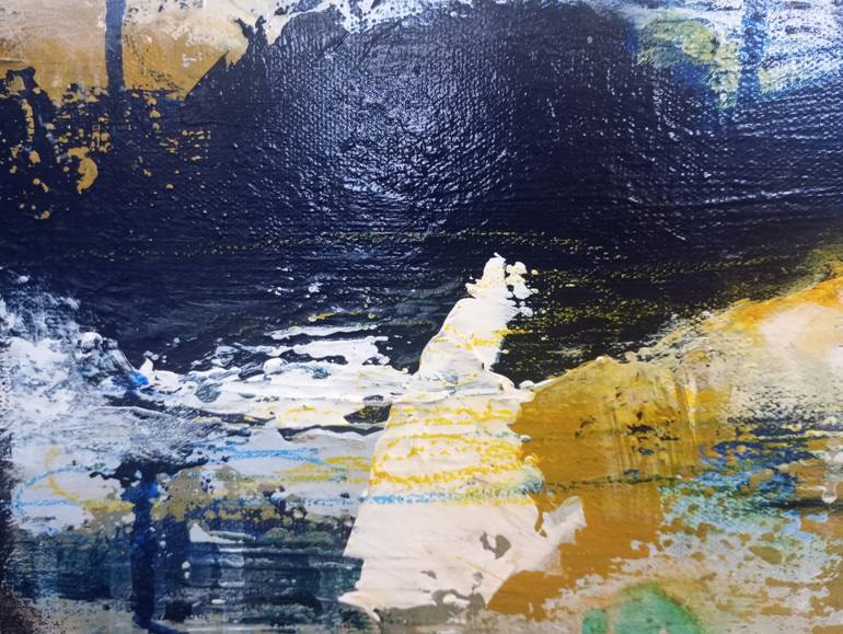 Original Abstract Expressionism Abstract Painting by Susan Wooler