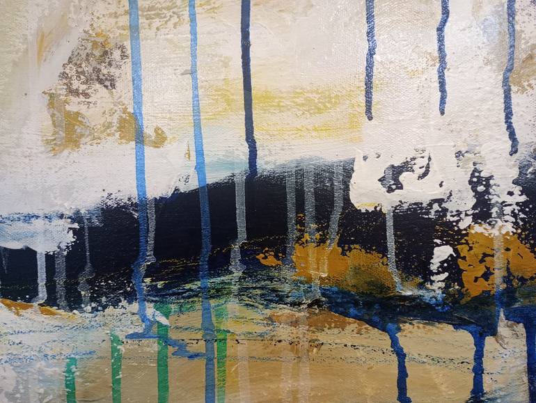 Original Abstract Expressionism Abstract Painting by Susan Wooler