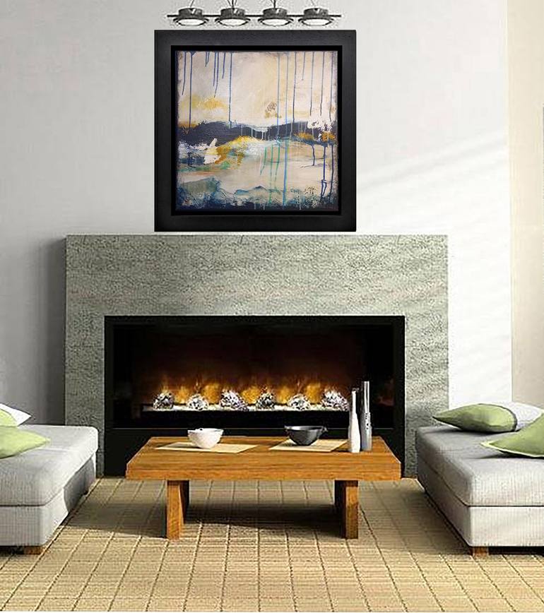 Original Abstract Expressionism Abstract Painting by Susan Wooler