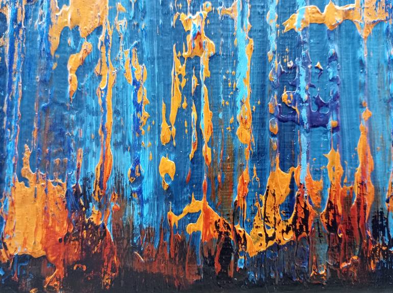 Original Abstract Expressionism Abstract Painting by Susan Wooler