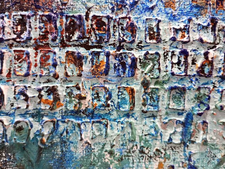 Original Abstract Expressionism Abstract Painting by Susan Wooler