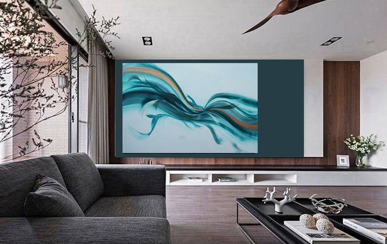 Original Abstract Expressionism Abstract Painting by Susan Wooler