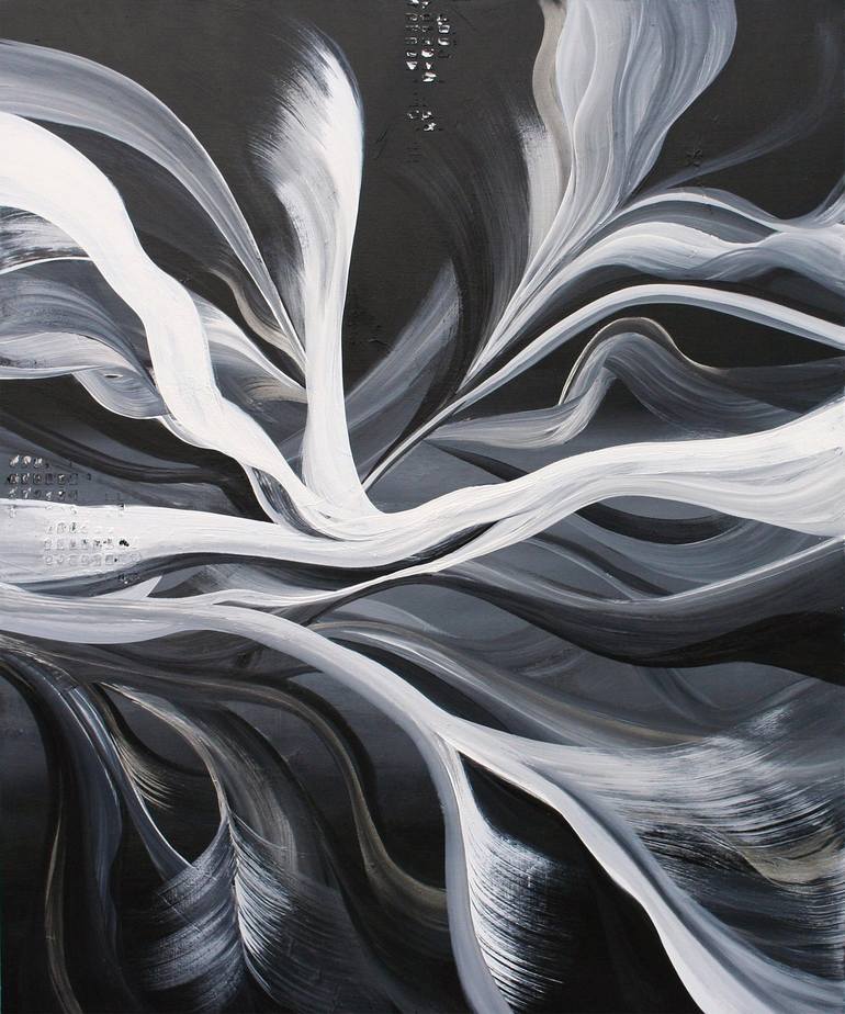 Original Abstract Painting by Susan Wooler | Abstract Art on Canvas | BEYOND OUR IMAGINATION 100 X 120 CM