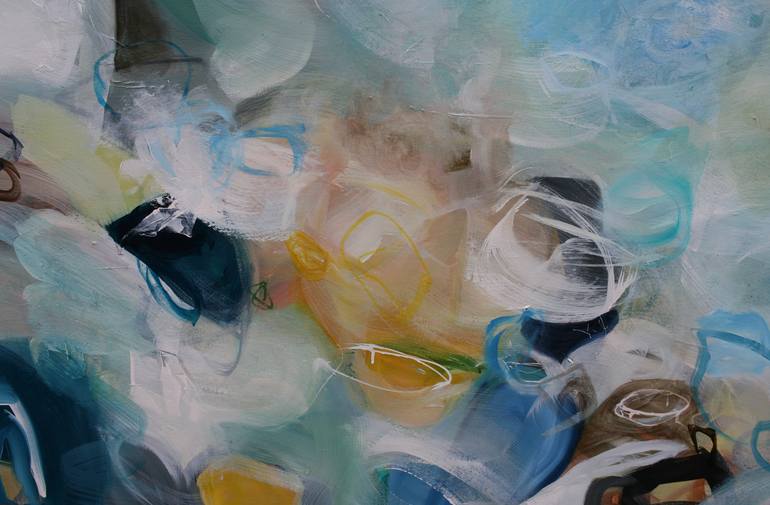Original Abstract Expressionism Abstract Painting by Susan Wooler