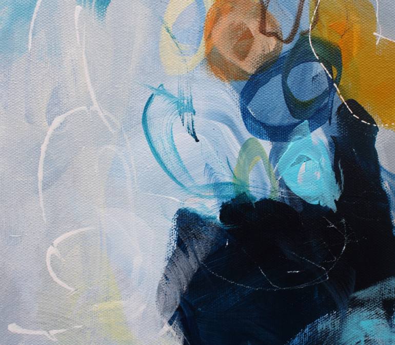 Original Abstract Expressionism Abstract Painting by Susan Wooler