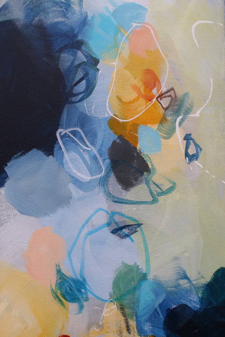 Original Abstract Expressionism Abstract Painting by Susan Wooler