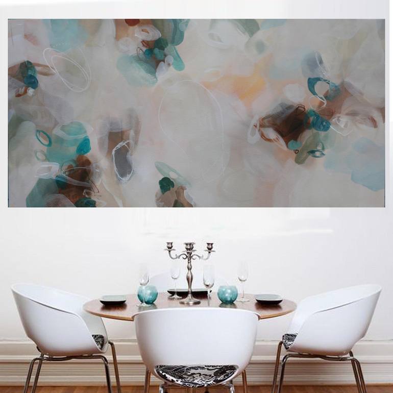 Original Abstract Expressionism Abstract Painting by Susan Wooler