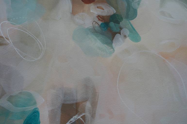Original Abstract Expressionism Abstract Painting by Susan Wooler