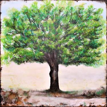 Original Impressionism Tree Paintings by susan wooler
