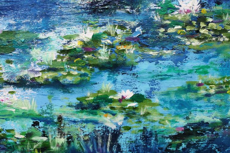 Original Impressionism Landscape Painting by susan wooler