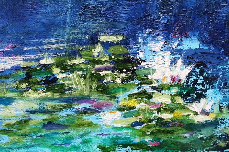 Original Impressionism Landscape Painting by susan wooler