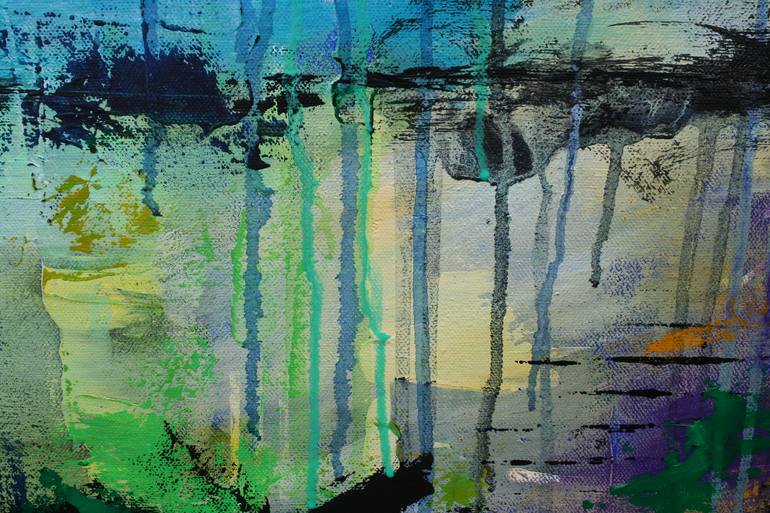 Original Abstract Expressionism Abstract Painting by Susan Wooler