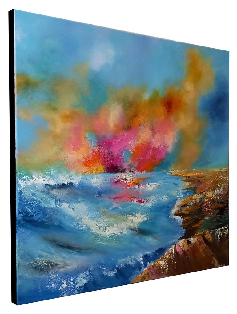 Original Seascape Painting by susan wooler