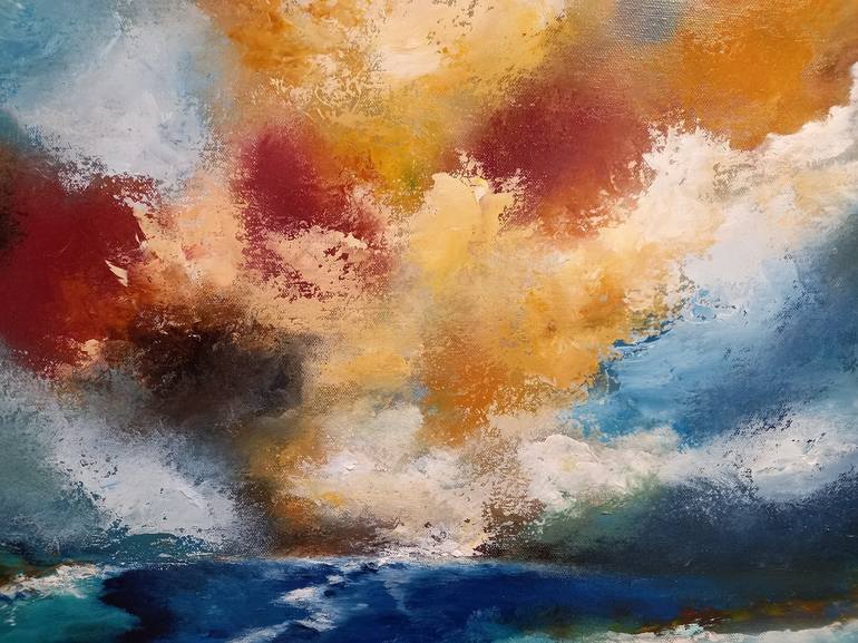 Original Impressionism Seascape Painting by susan wooler