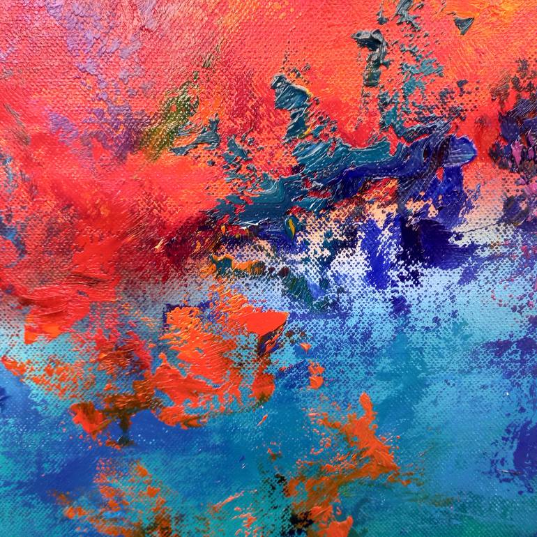 Original Abstract Painting by susan wooler