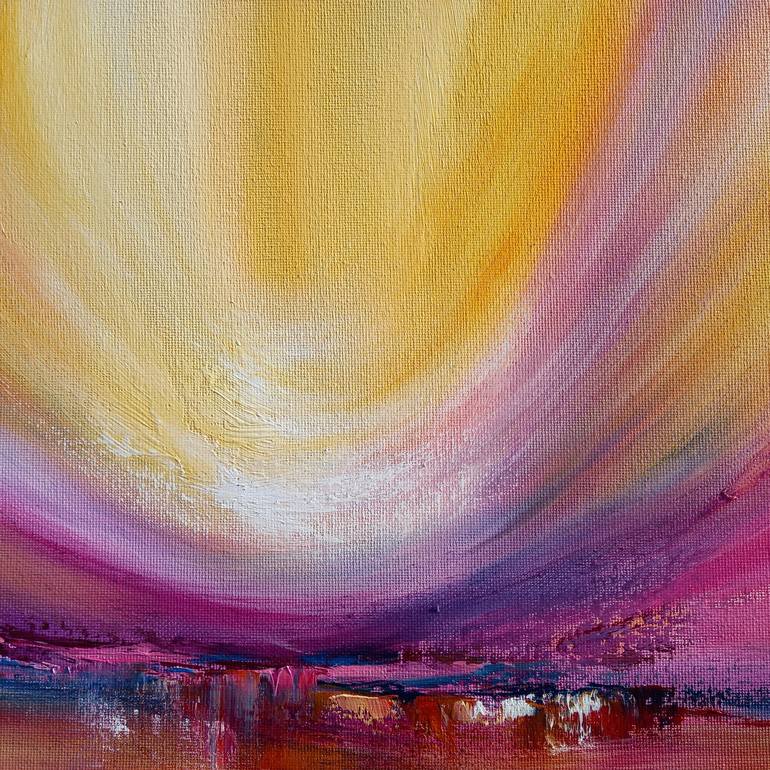 Original Abstract Seascape Painting by susan wooler