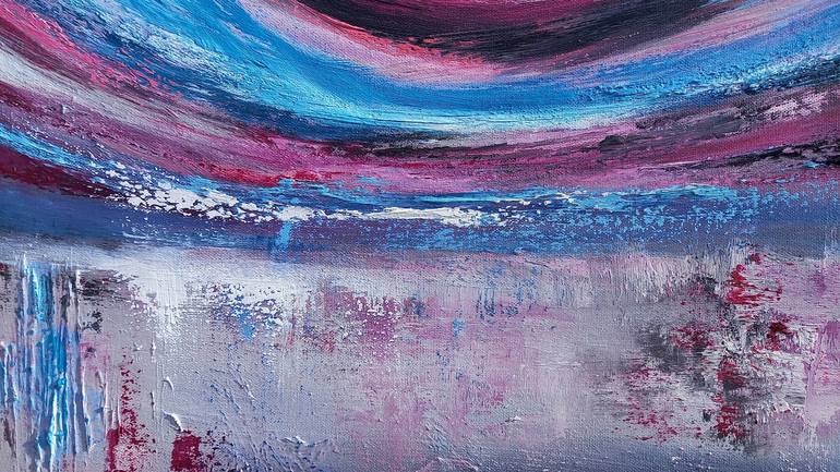 Original Abstract Expressionism Seascape Painting by susan wooler