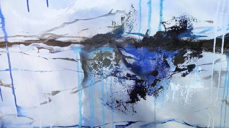 Original Abstract Expressionism Abstract Painting by Susan Wooler