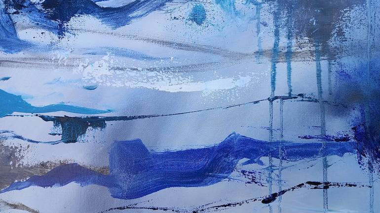 Original Abstract Expressionism Abstract Painting by susan wooler