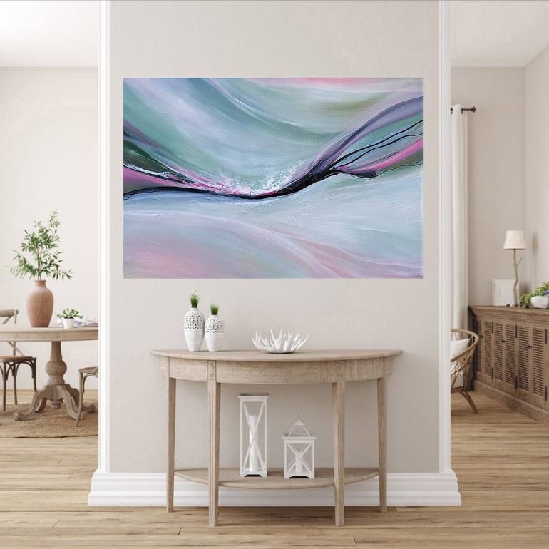 Original Abstract Painting by susan wooler