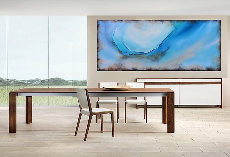 Original Abstract Expressionism Abstract Painting by Susan Wooler