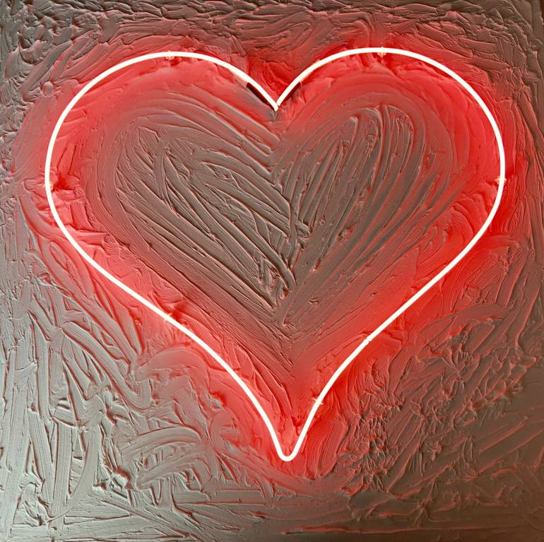 Original Conceptual Love Sculpture by Kim Anna Smith