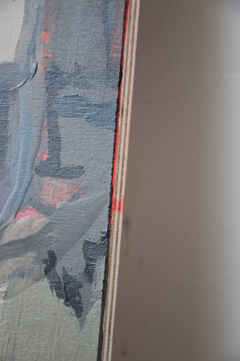 Original Figurative Landscape Painting by Karin Thijs