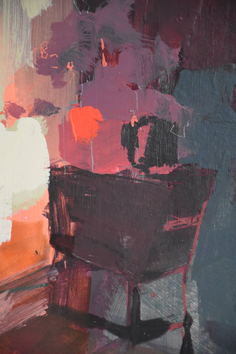 Original Modernism Home Painting by Karin Thijs