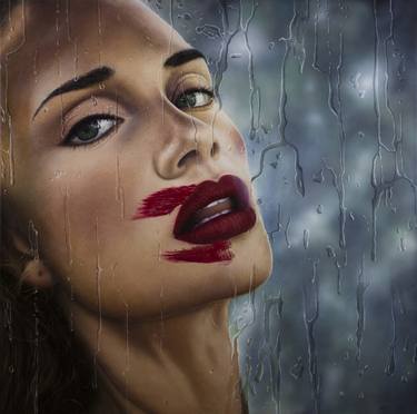 Original Realism Women Paintings by Gustavo Fernandes
