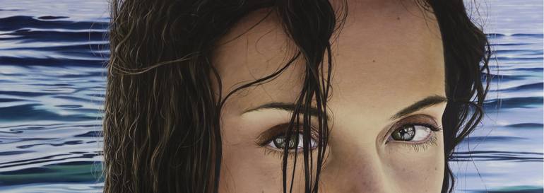Original Realism Women Painting by Gustavo Fernandes