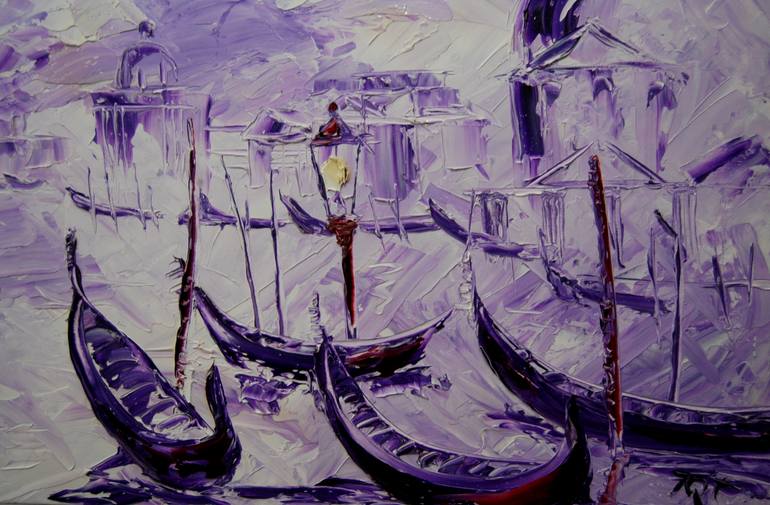 Original Figurative Landscape Painting by Serge-Louis Tuquet