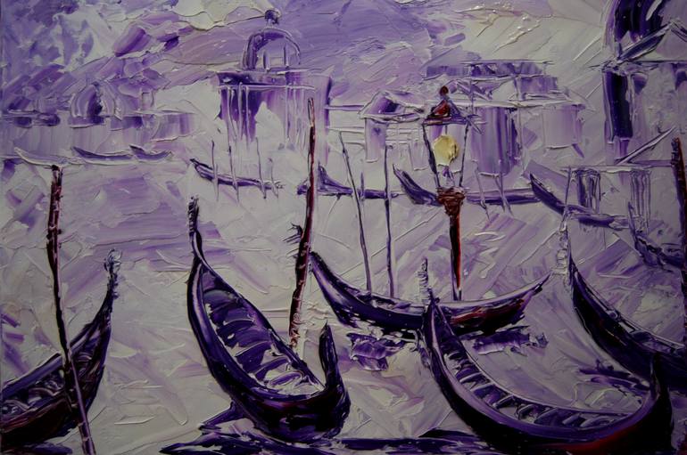 Original Figurative Landscape Painting by Serge-Louis Tuquet