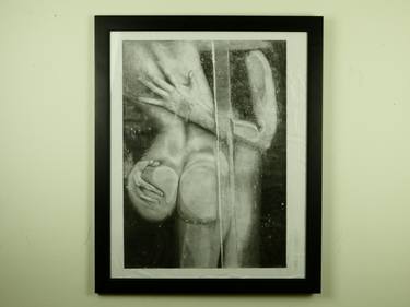 Original Art Deco Nude Drawings by Arsis Fruritch