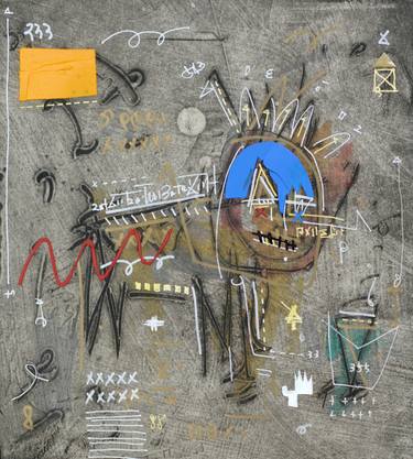 Original Abstract Expressionism Abstract Paintings by Jungwoo Hong