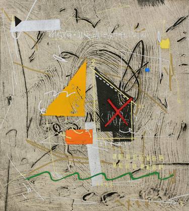 Original Abstract Expressionism Abstract Paintings by Jungwoo Hong