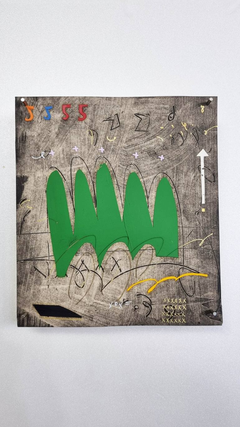 Original Abstract Expressionism Abstract Painting by Jungwoo Hong